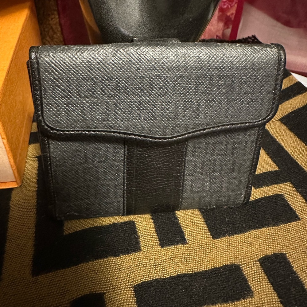 Fendi wallet in black. Excellent condition.